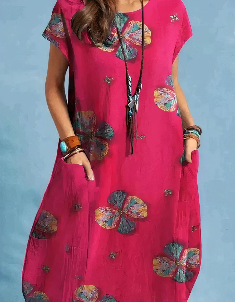 Classic Vintage Dress with a Flattering Fit