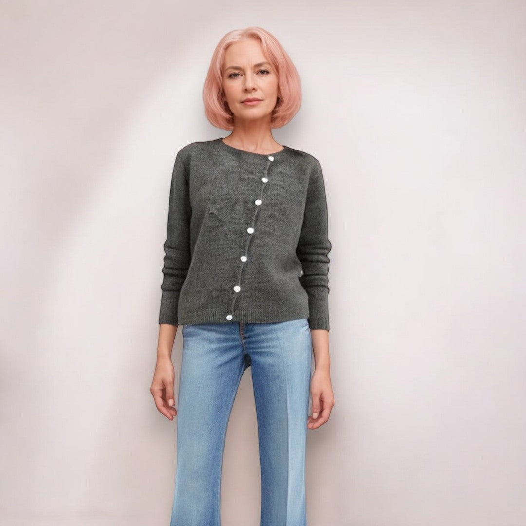 Beautifully Finished Sweater in a Timeless Design