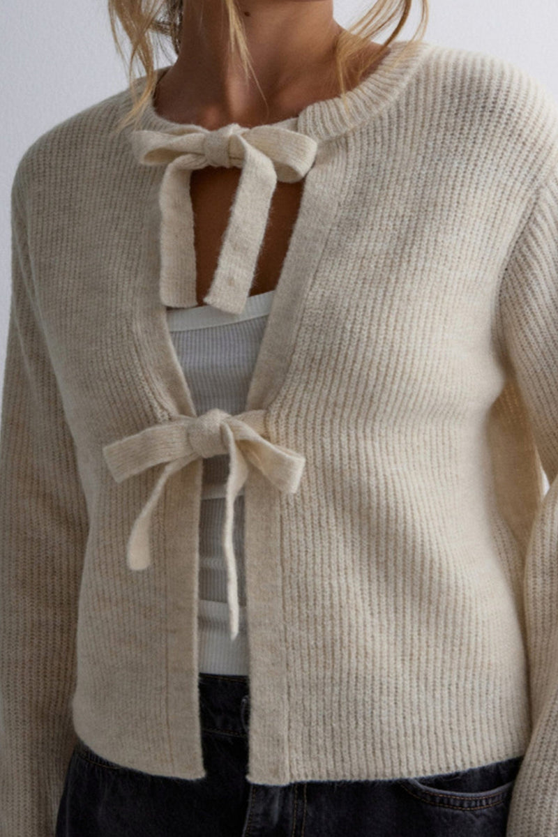 A Vintage Style Cardigan with Delicate Timeless Details