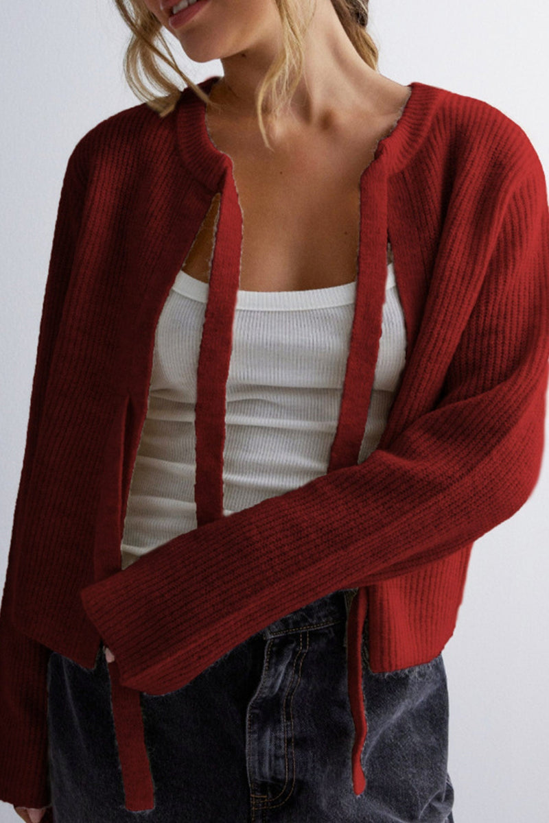 A Vintage Style Cardigan with Delicate Timeless Details
