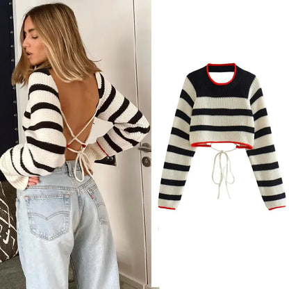 A Vintage Style Sweater with Delicate Timeless Details
