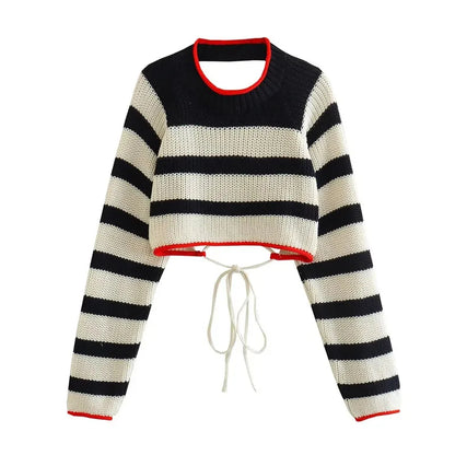 A Vintage Style Sweater with Delicate Timeless Details