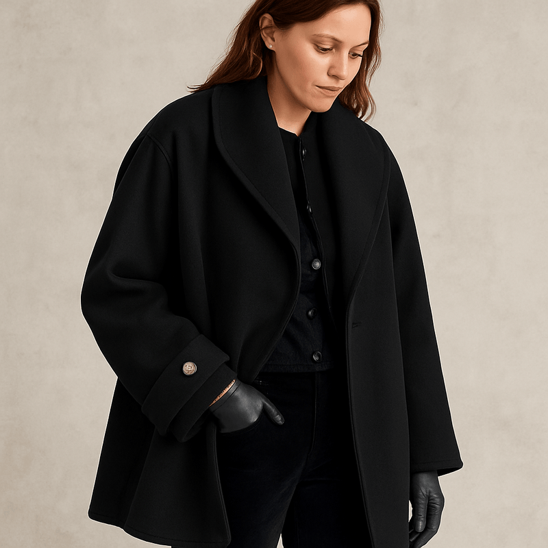 Sophisticated Coat with a Clean Classic Look
