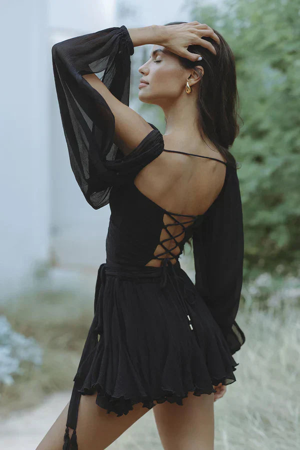 A Vintage Style Dress with Delicate Timeless Details