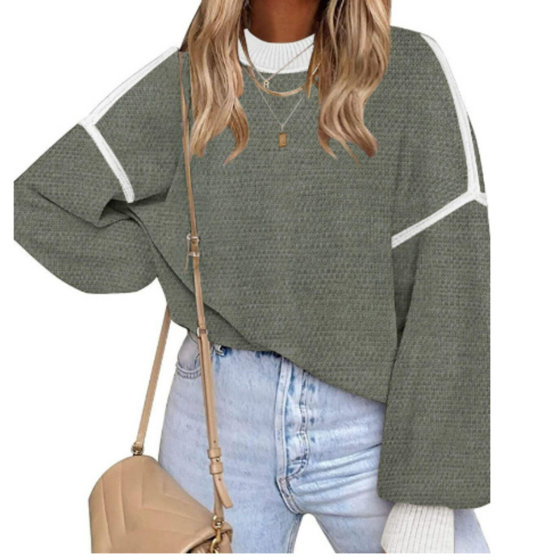 A Vintage Style Sweater with Delicate Timeless Details