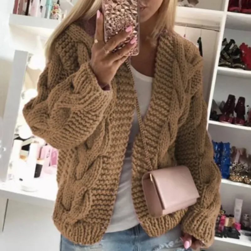A Vintage Style Cardigan with Delicate Timeless Details