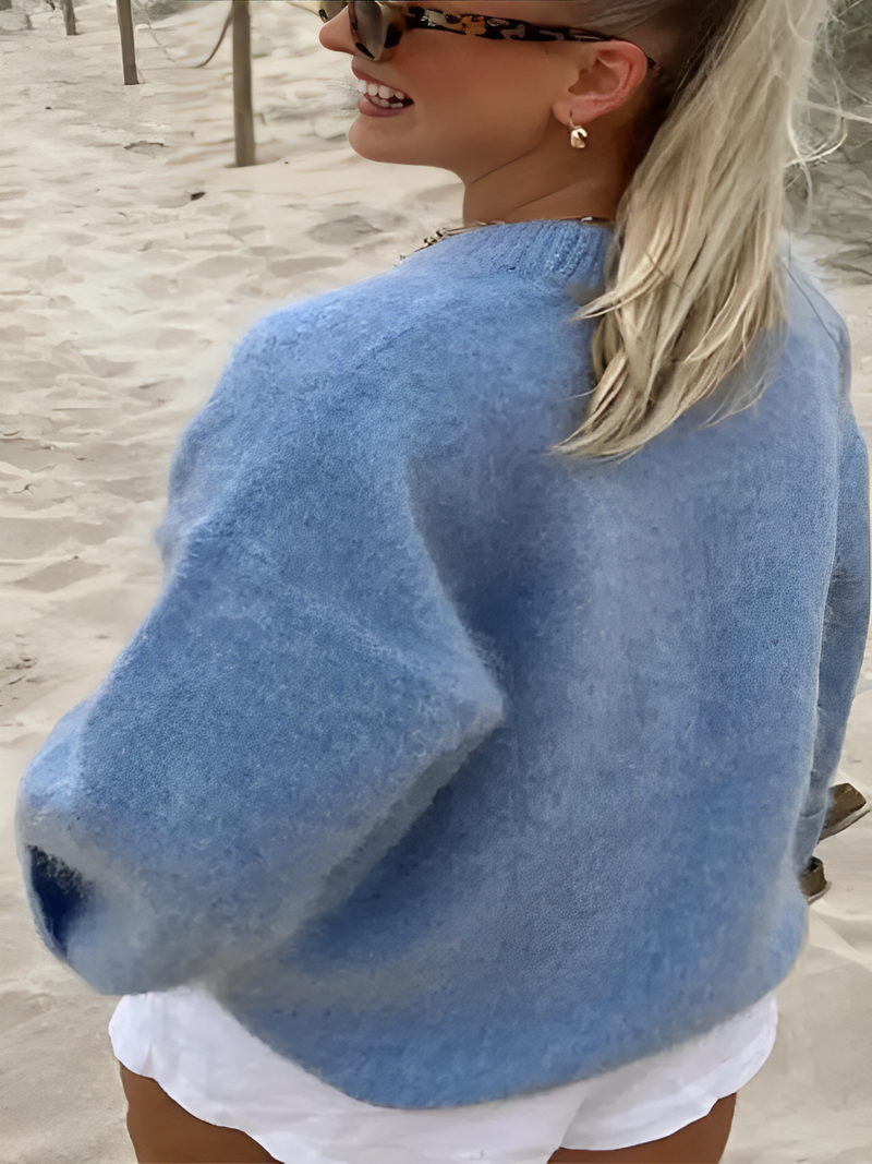 Classic Vintage Sweater with a Flattering Fit