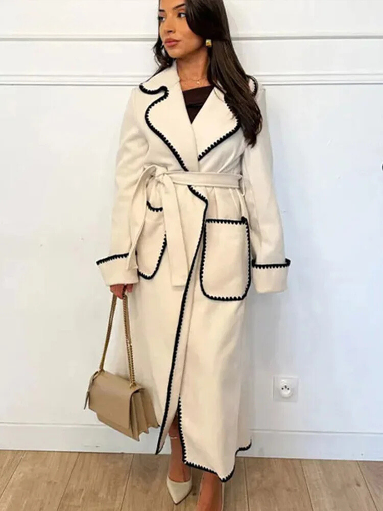 A Vintage Style Coat with Delicate Timeless Details
