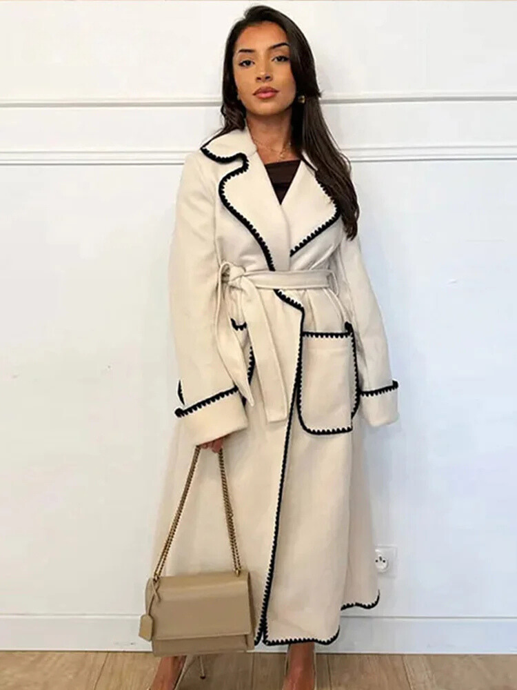 A Vintage Style Coat with Delicate Timeless Details