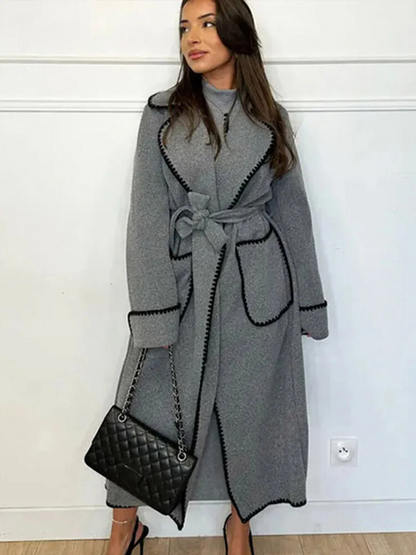 A Vintage Style Coat with Delicate Timeless Details