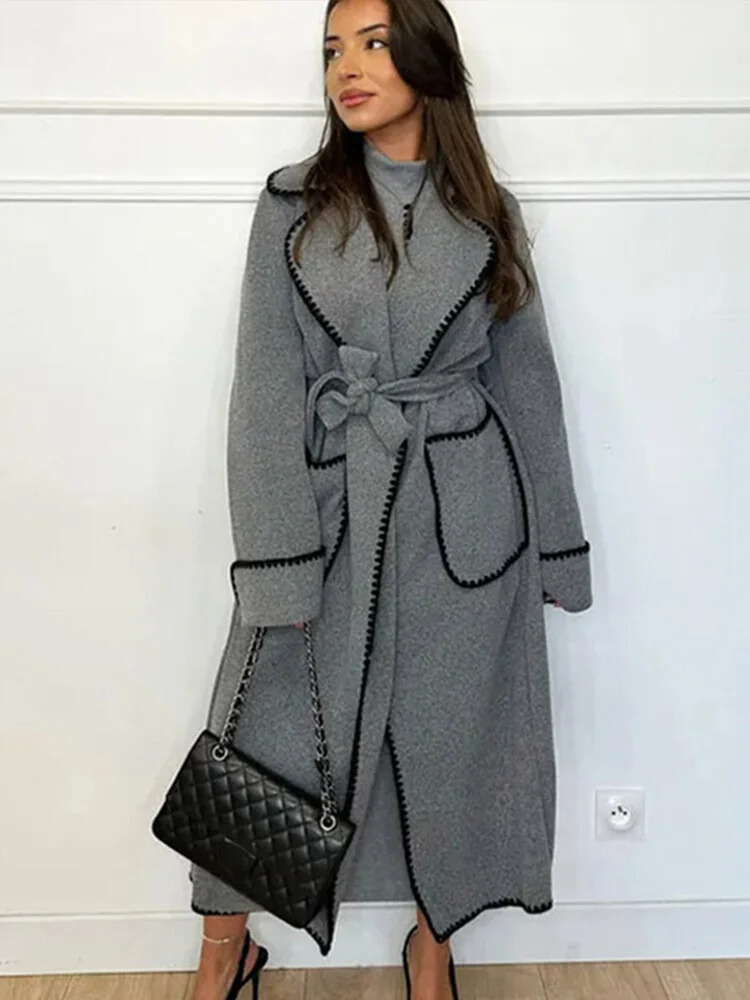 A Vintage Style Coat with Delicate Timeless Details