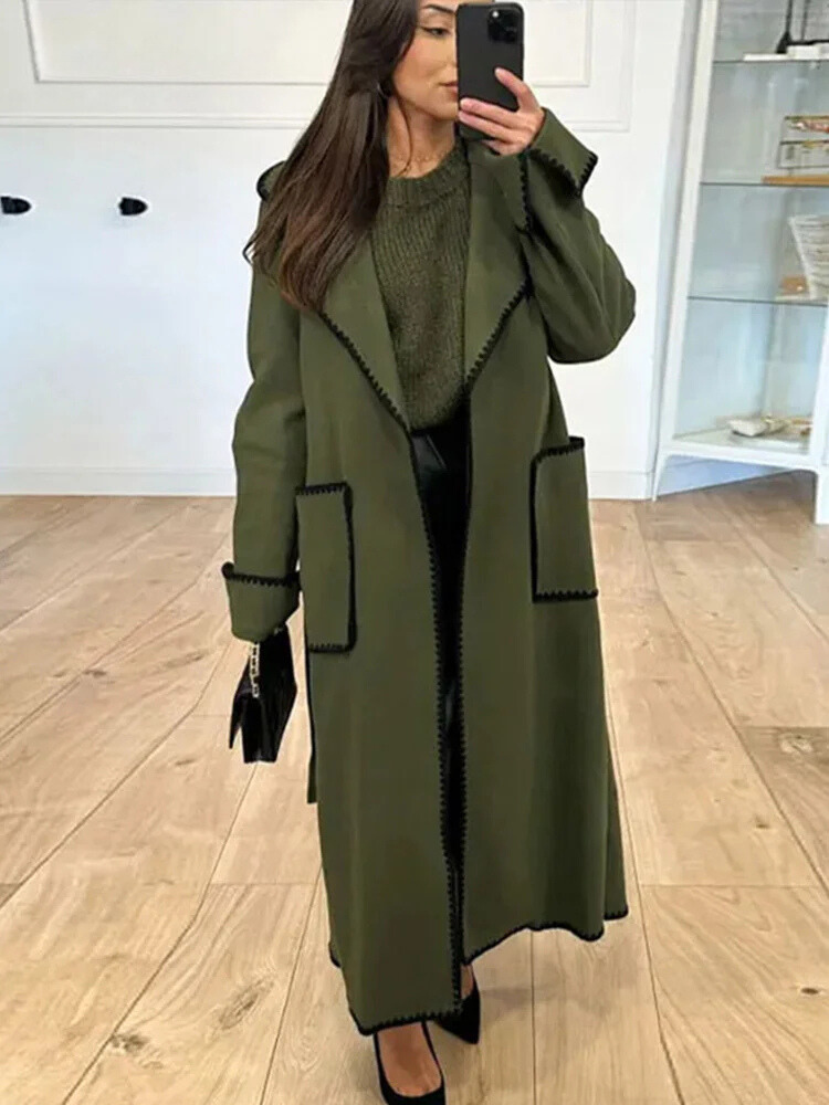 A Vintage Style Coat with Delicate Timeless Details