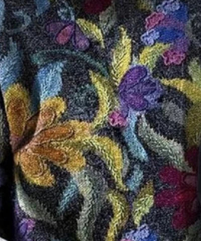 A Vintage Style Sweater with Delicate Timeless Details