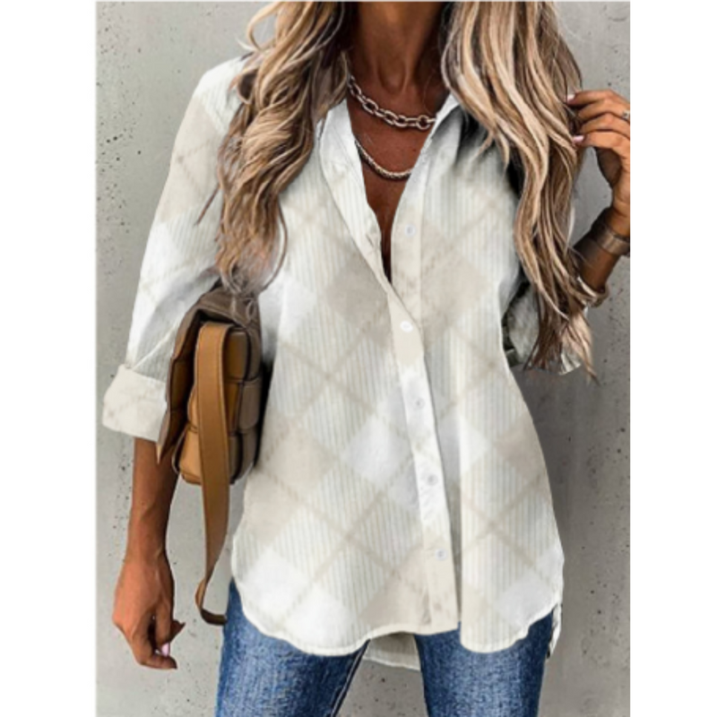 Classic Vintage Blouse with a Flattering Fit