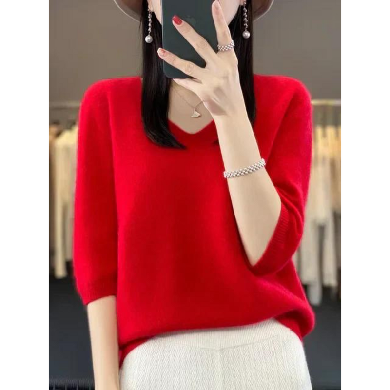 Beautifully Finished Sweater in a Timeless Design