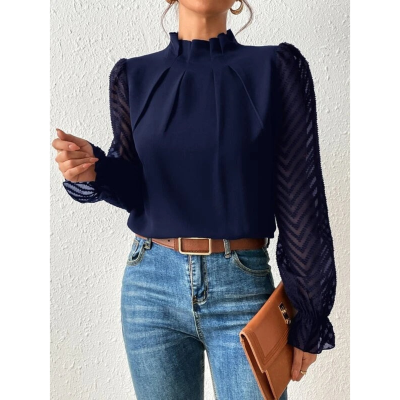Classic Vintage Blouse with a Flattering Fit