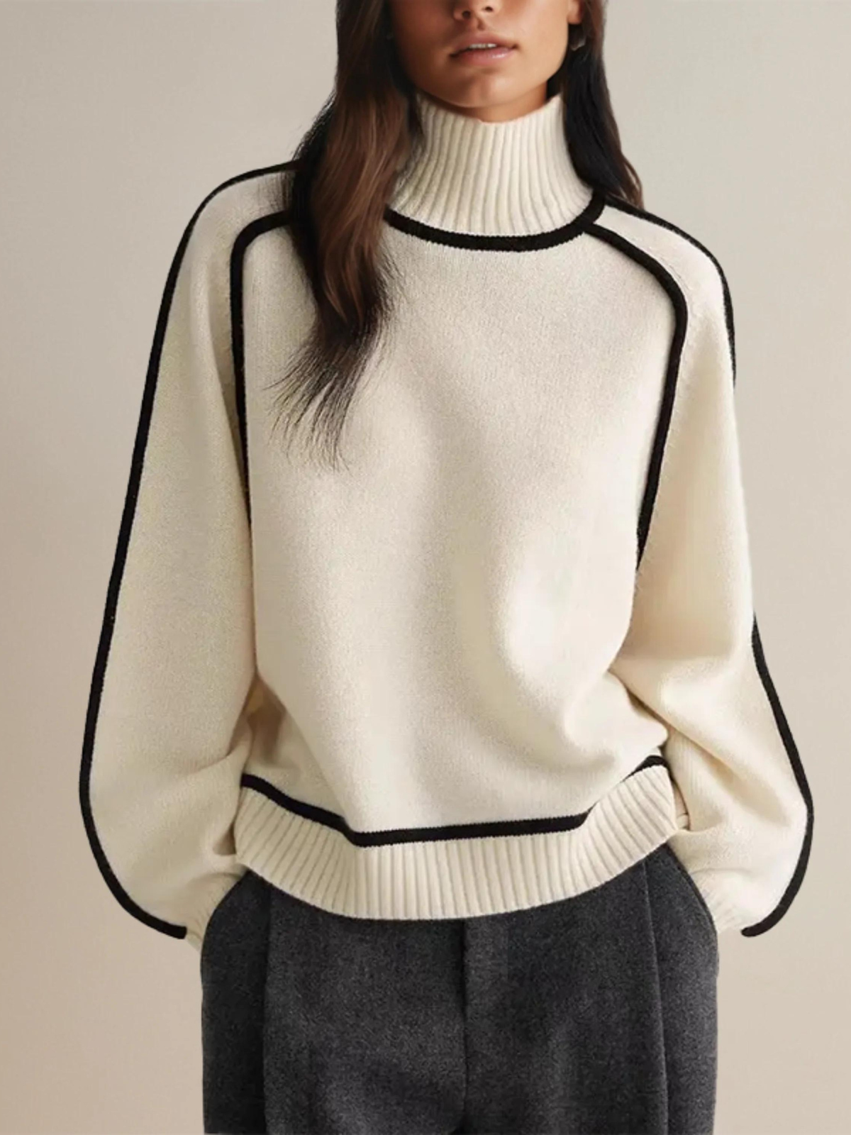 Sophisticated Sweater with a Clean Classic Look