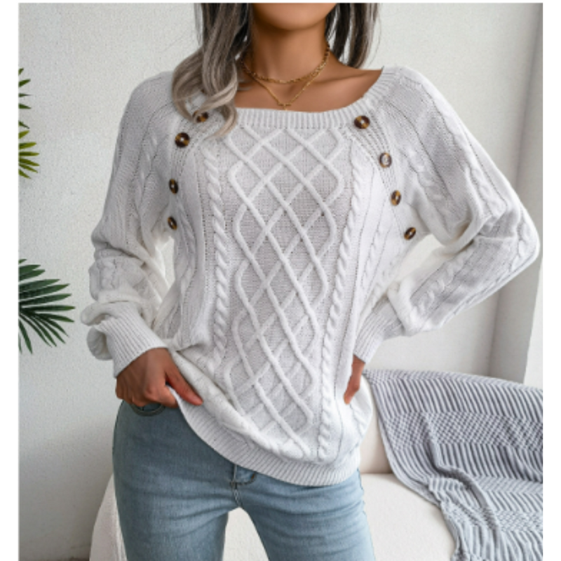 Beautifully Finished Sweater in a Timeless Design