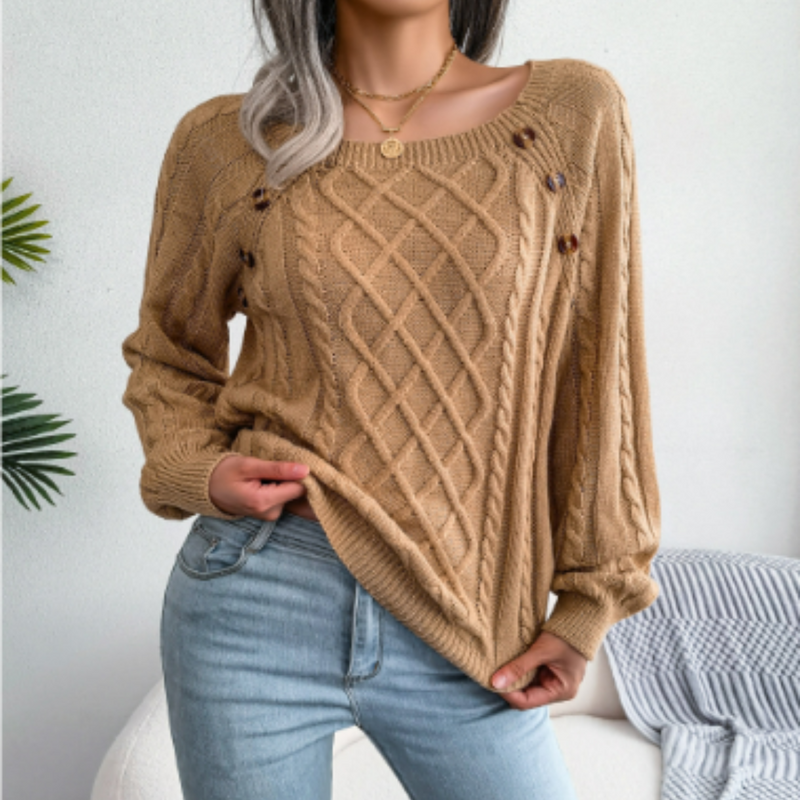 Beautifully Finished Sweater in a Timeless Design