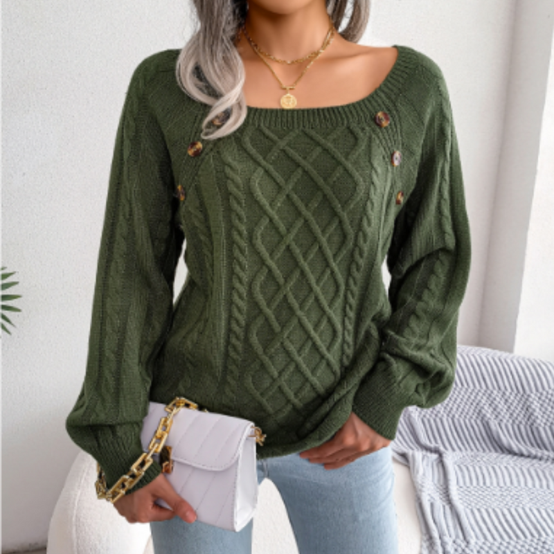 Beautifully Finished Sweater in a Timeless Design