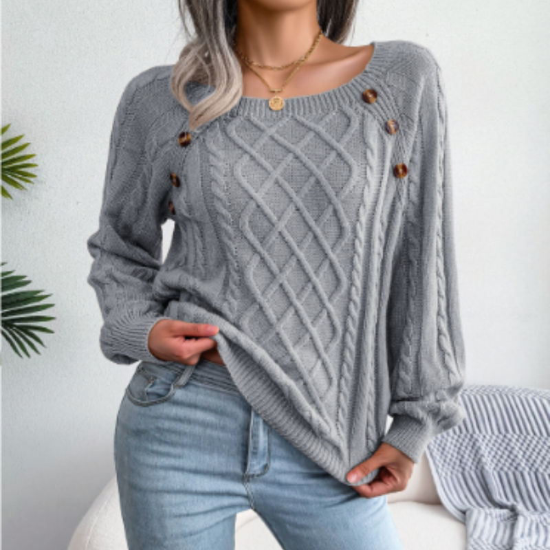 Beautifully Finished Sweater in a Timeless Design