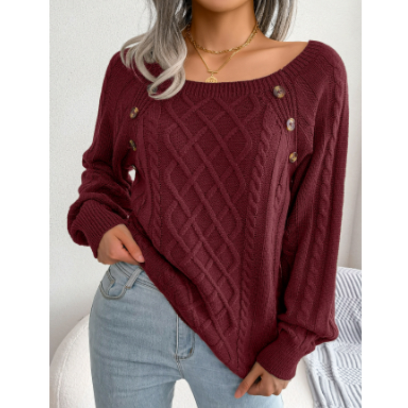 Beautifully Finished Sweater in a Timeless Design