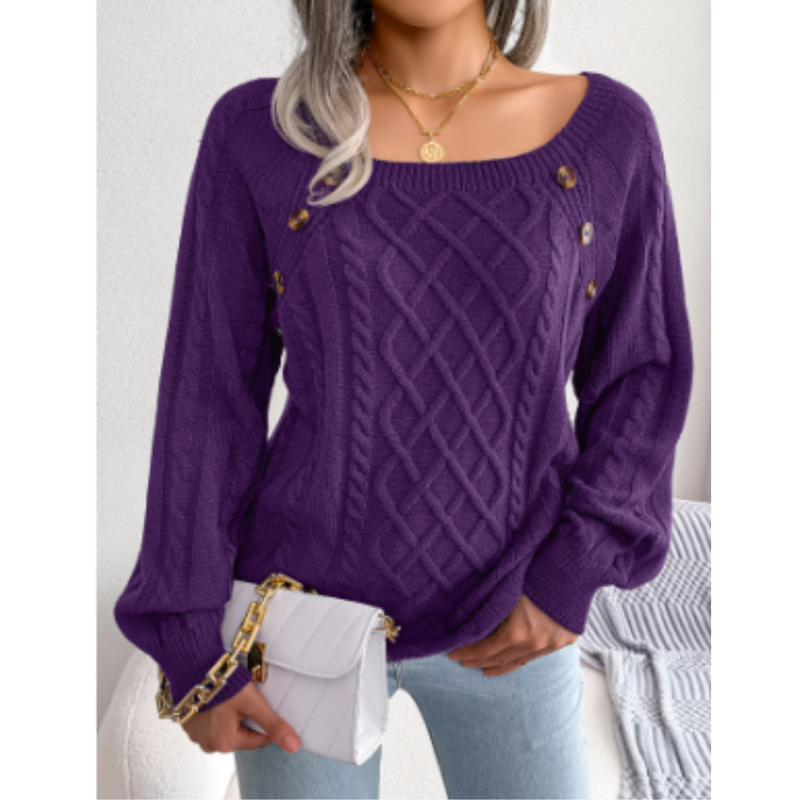 Beautifully Finished Sweater in a Timeless Design