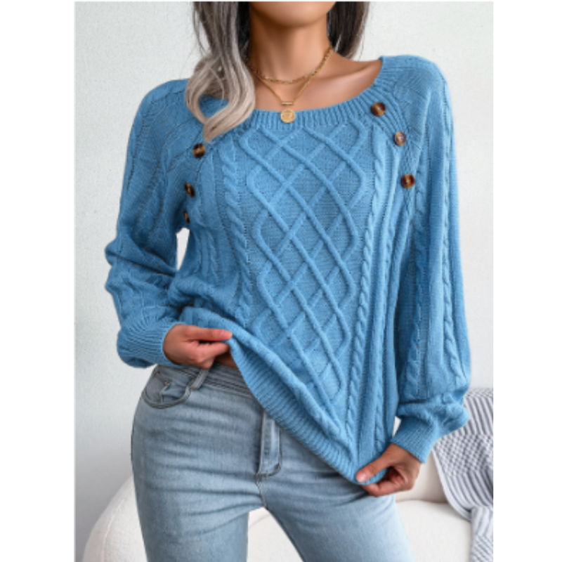Beautifully Finished Sweater in a Timeless Design