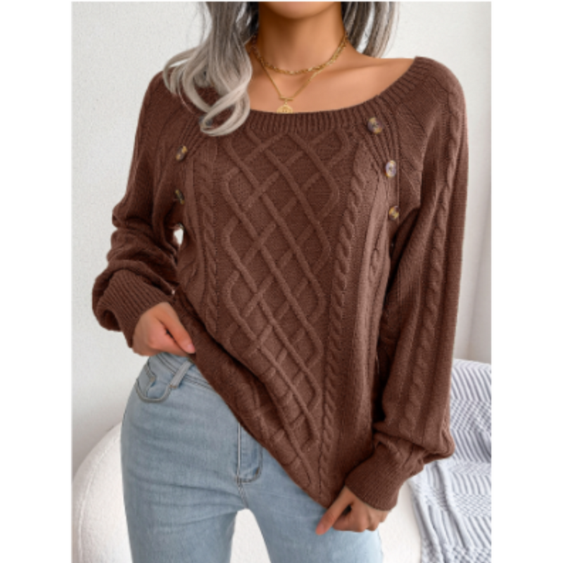 Beautifully Finished Sweater in a Timeless Design
