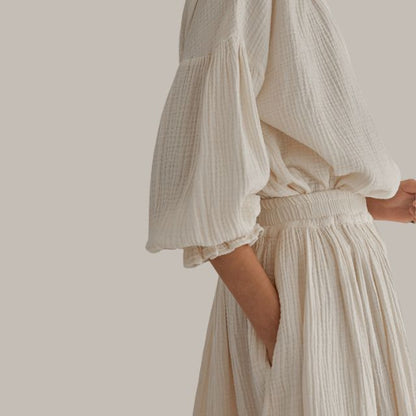 Vintage Inspired Blouse with a Contemporary Edge