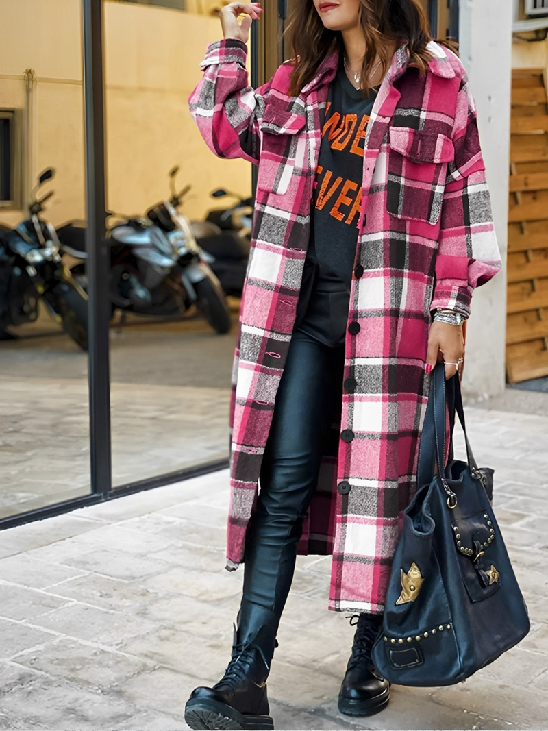 Classic Vintage Coat with a Flattering Fit
