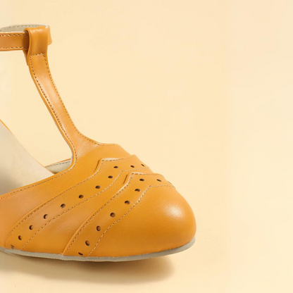 Chic Orthopedic Heels with Unique Design