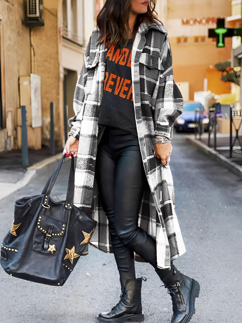 Classic Vintage Coat with a Flattering Fit