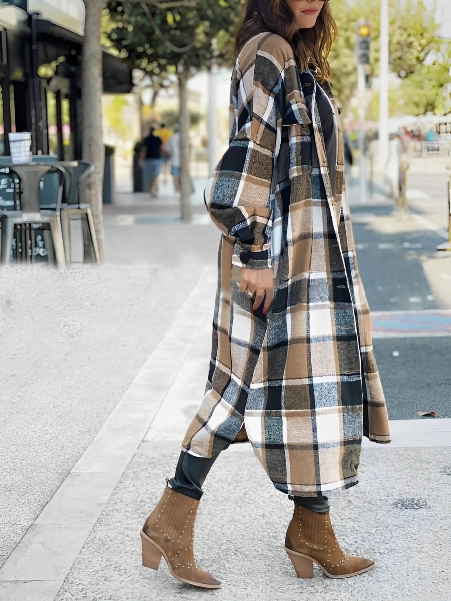 Classic Vintage Coat with a Flattering Fit