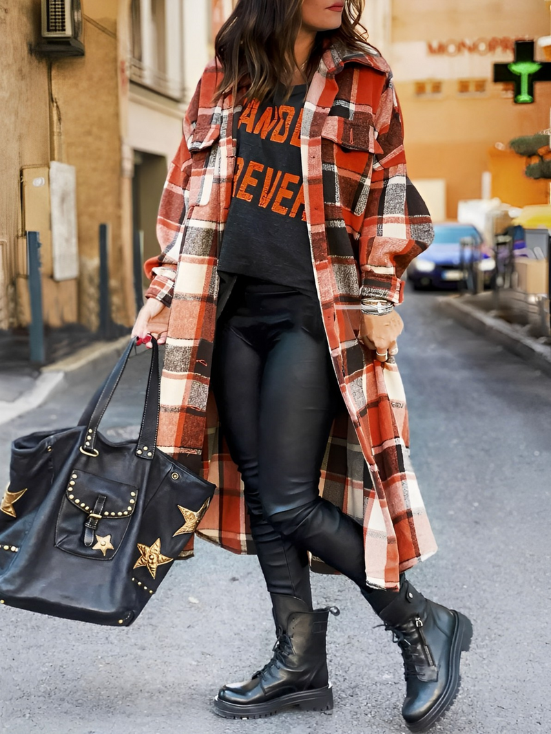 Classic Vintage Coat with a Flattering Fit