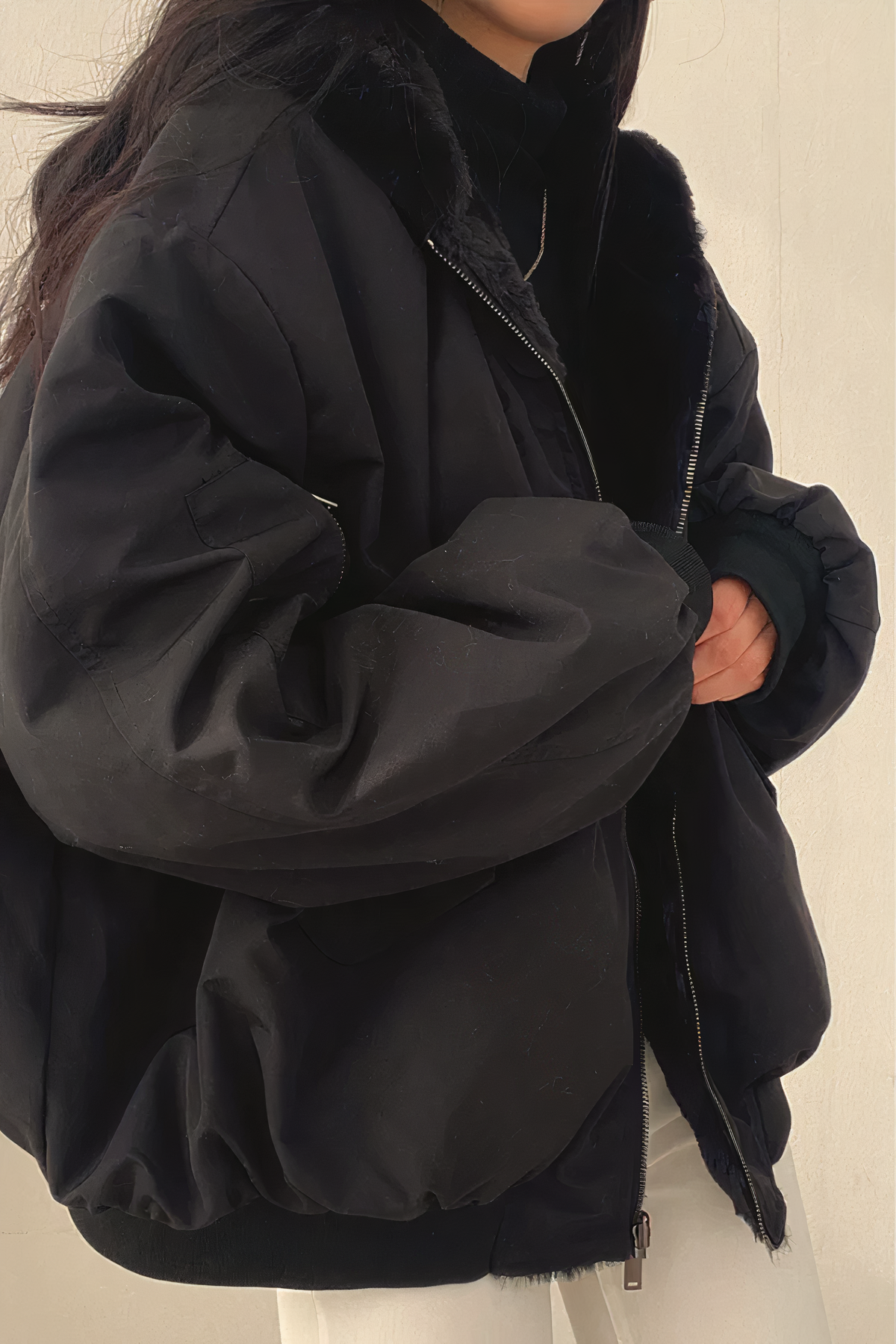 A Vintage Style Coat with Delicate Timeless Details