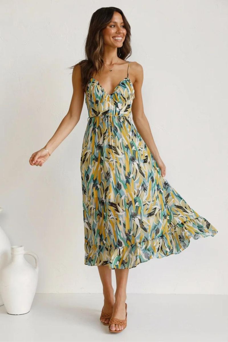 Elegantly Styled Dress for Everyday Wear