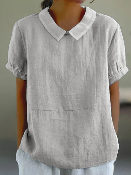 Well Tailored Blouse with a Graceful Silhouette