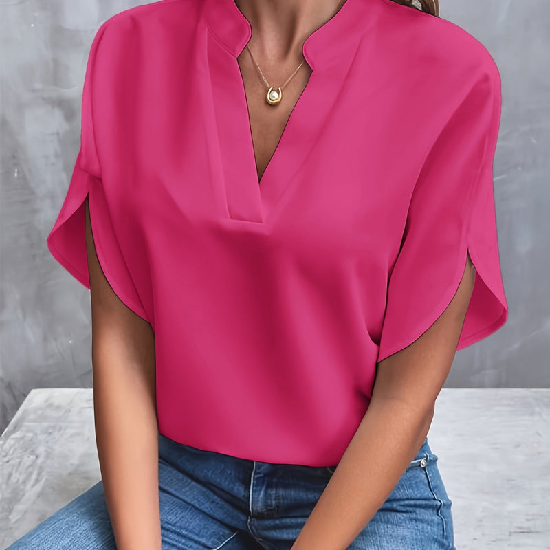 Well Tailored Blouse with a Graceful Silhouette