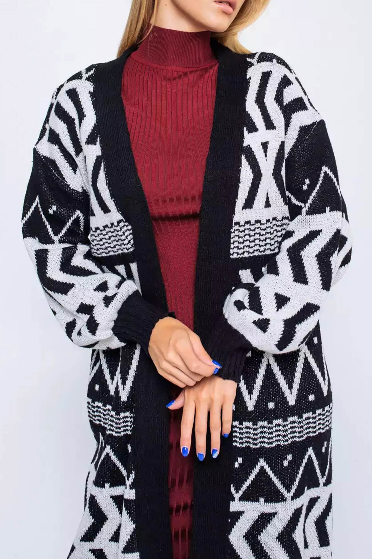 Vintage Inspired Cardigan with a Contemporary Edge