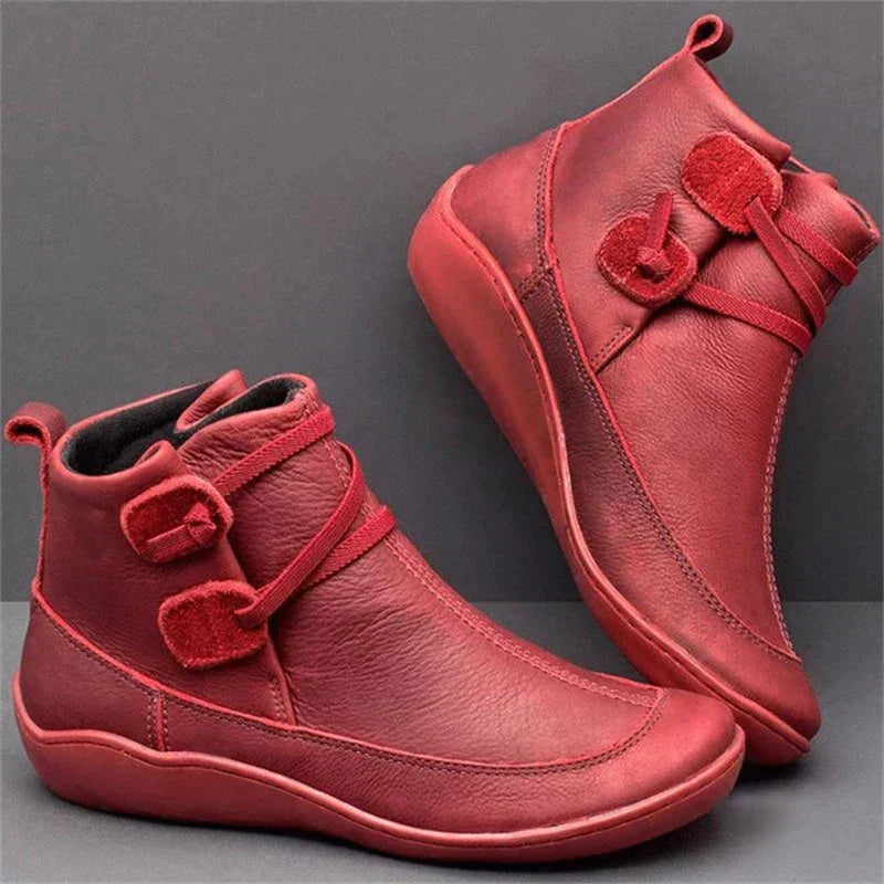 Vintage Inspired Orthopedic Boots