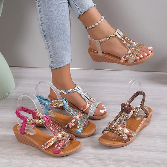 Vintage Inspired Orthopedic Sandals