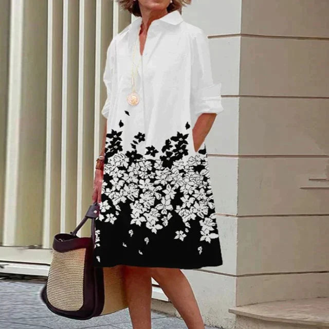 Classic Vintage Dress with a Flattering Fit