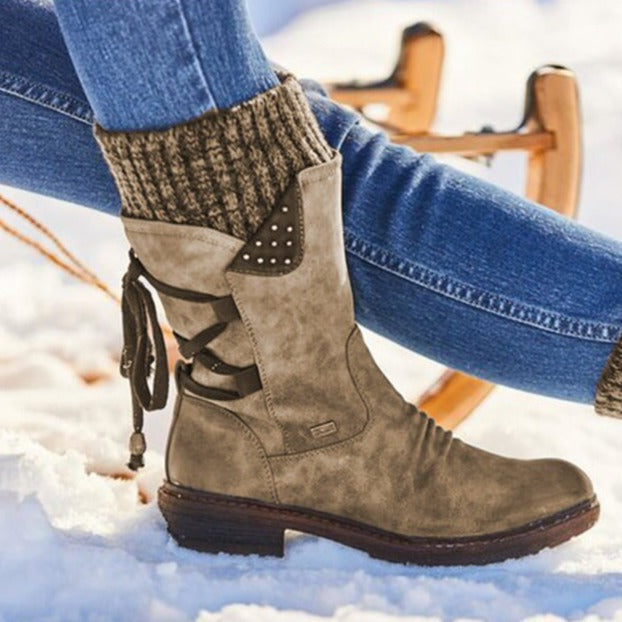 Classic Orthopedic Boots with Timeless Style