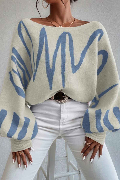 A Vintage Style Sweater with Delicate Timeless Details