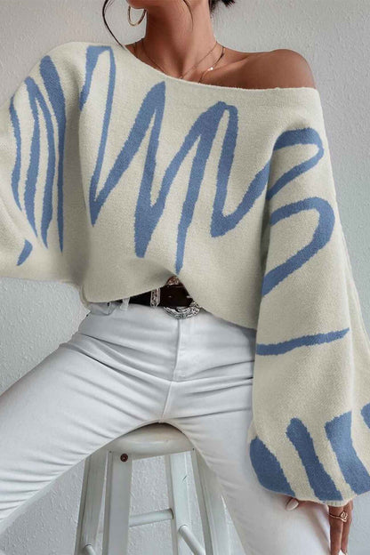 A Vintage Style Sweater with Delicate Timeless Details