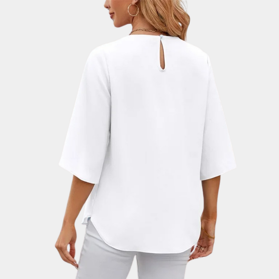 A Vintage Style Blouse with Delicate Timeless Details