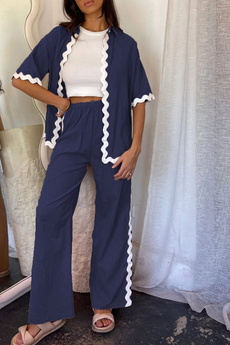 A Vintage Style Trousers with Delicate Timeless Details