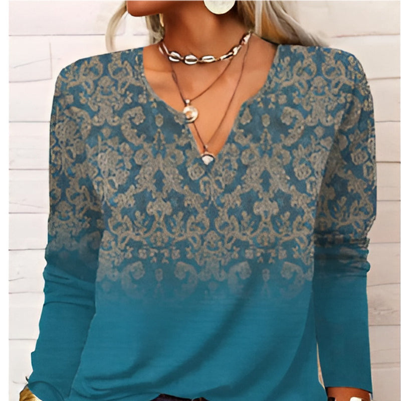 Classic Vintage Blouse with a Flattering Fit