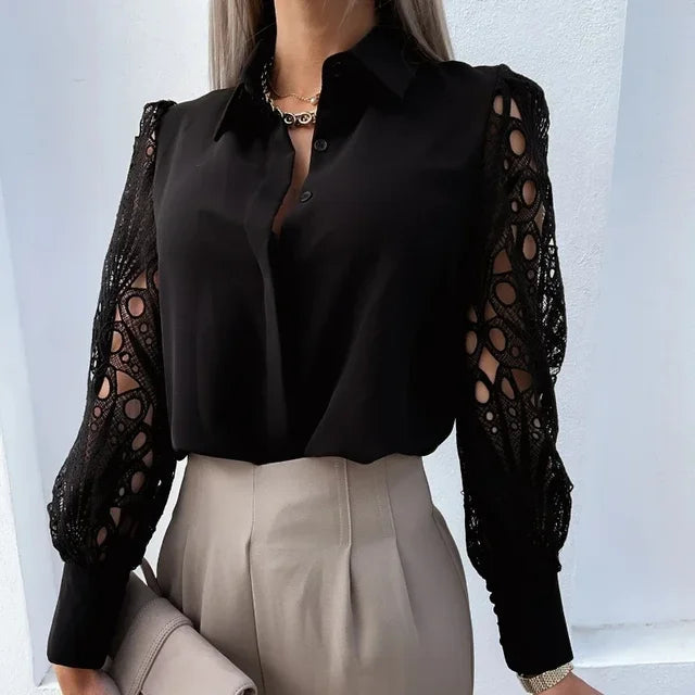 Classic Vintage Blouse with a Flattering Fit